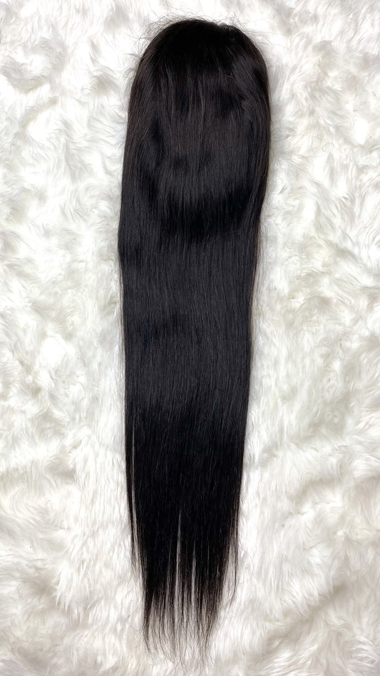 5x5 Lace Closure Wig Silky Straight